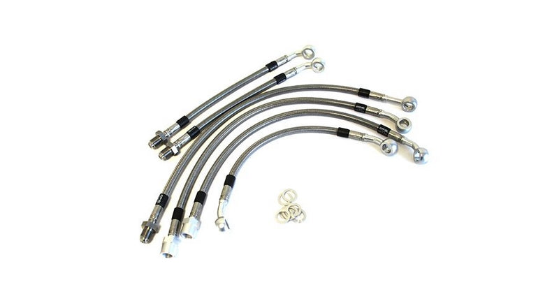 Hornig / ホーニグ ピン Steel-braided brake lines for BMW K1100RS 1991-1993 ABS I | M61328