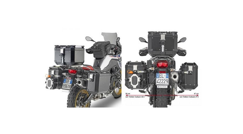 Hornig / ホーニグ ピン Side case mounting for Trekker Outback for BMW F750GS & F850GS | PL5127CAM