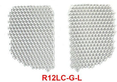 Hornig Air intake grid, 1 set (2 pieces) | R12LC-G-L