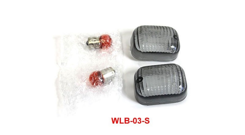 Hornig / ホーニグ ピン Tinted indicator lenses for BMW F650CS, F650GS & F650Dakar 2000-2007 | WLB-03-S
