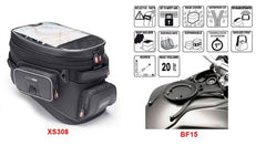 Hornig / ホーニグ ピン Tankbag XS308 for F650GS (08-), F700GS, F800GS & F800GS Adventure | XS308