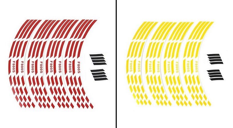 Hornig / ホーニグ ピン Rim Stripes F800S for BMW F800S | f8s-gelb17-17