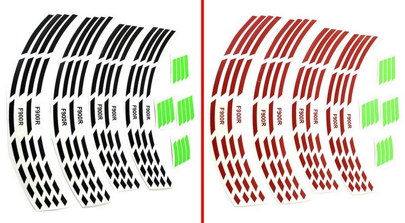 Hornig / ホーニグ ピン Rim Stripes for BMW F900R | f9r-rot17-17