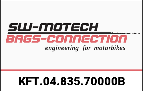 SW Motech TRAX ADV aluminium case system | KFT.04.835.70000/B