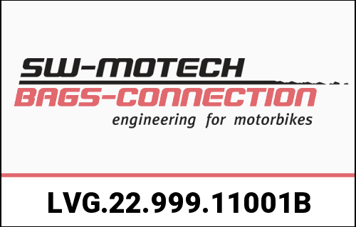 SW MOTECH Lever guards with wind protection. Black. Ducati Streetfighter V2, Triumph Daytona. | LVG.22.999.11001/B
