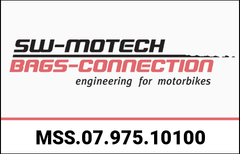 SW Motech Cylinder guard. Black/Silver. BMW R 1300 GS (23-). | MSS.07.975.10100