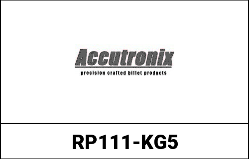 ACCUTRONIX FOOTPEGS BRSS GROVD | RP111-KG5