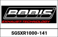 Bodis V4-M, CPL-System 4-1, Stainless Steel Black for SUZUKI GSX-R1000 (2017-2019) | SGSXR1000-141