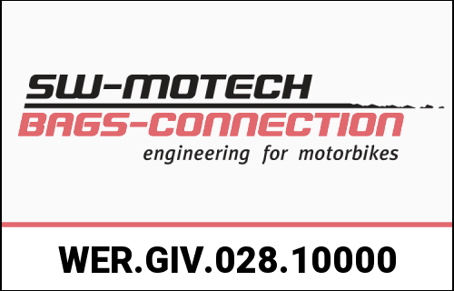 SW-MOTECH Sticker Logo, Red
