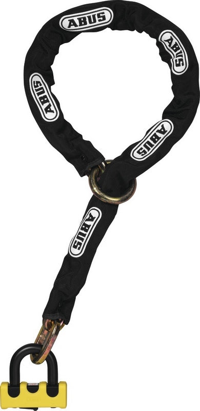 ABUS Lock-Chain Combination 67/105HB50 yellow 12KS120 black loop | 58241