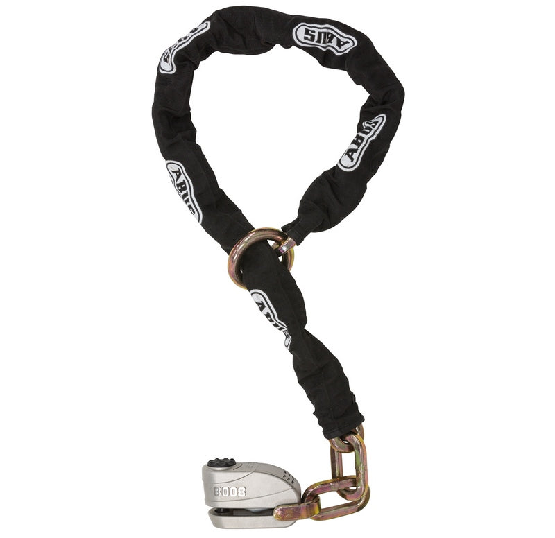 ABUS Alarm Brake Disk Lock Granit Detecto X-Plus 8008/12Ks120 Black Loop Chain | 76699