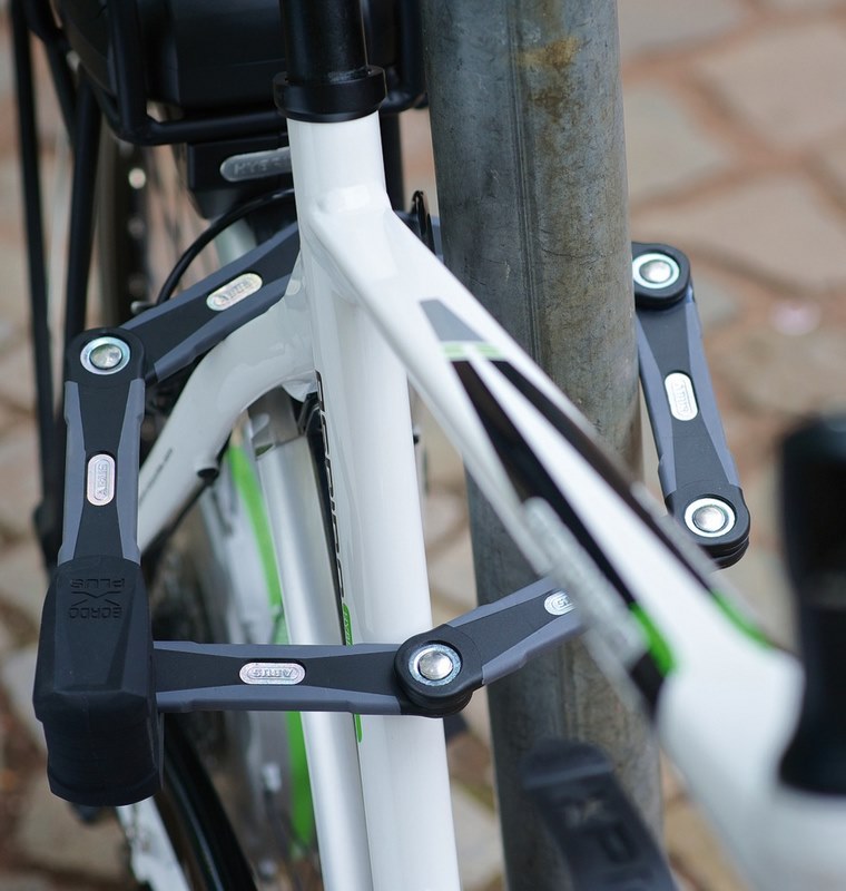 ABUS Folding Lock 6500/85 Black Sh | 78068