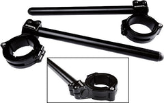 Accossato CNC-worked clip-on with adjustable inclination from 6° to 10° & adjustable inner rings