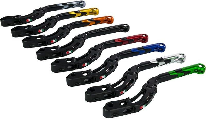 Accossato Spare part brake lever for and Brembo radial master cylinders, with "Revolution-handle", Blue colour, distance: 18 mm - 19 mm - 20 mm – 21mm, PRS (17 -18-19)
