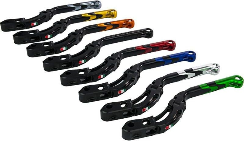 Accossato Spare part brake lever for and Brembo radial master cylinders, with "Revolution-handle", Silver colour, distance: 18 mm - 19 mm - 20 mm – 21mm, PRS (17 -18-19)