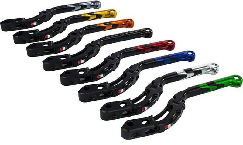 Accossato Spare part brake lever for and Brembo radial master cylinders, with "Revolution-handle", Gold colour, distance: 18 mm - 19 mm - 20 mm – 21mm, PRS (17 -18-19)
