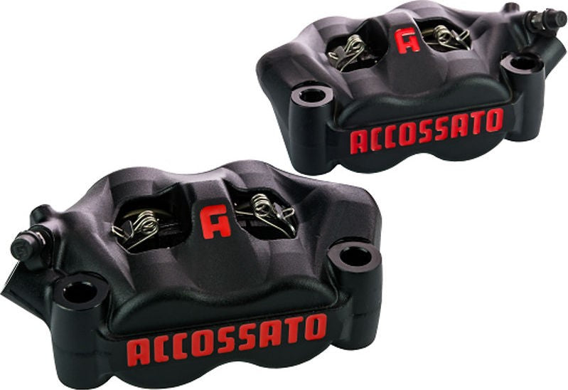 Accossato forged monoblock brake caliper set
