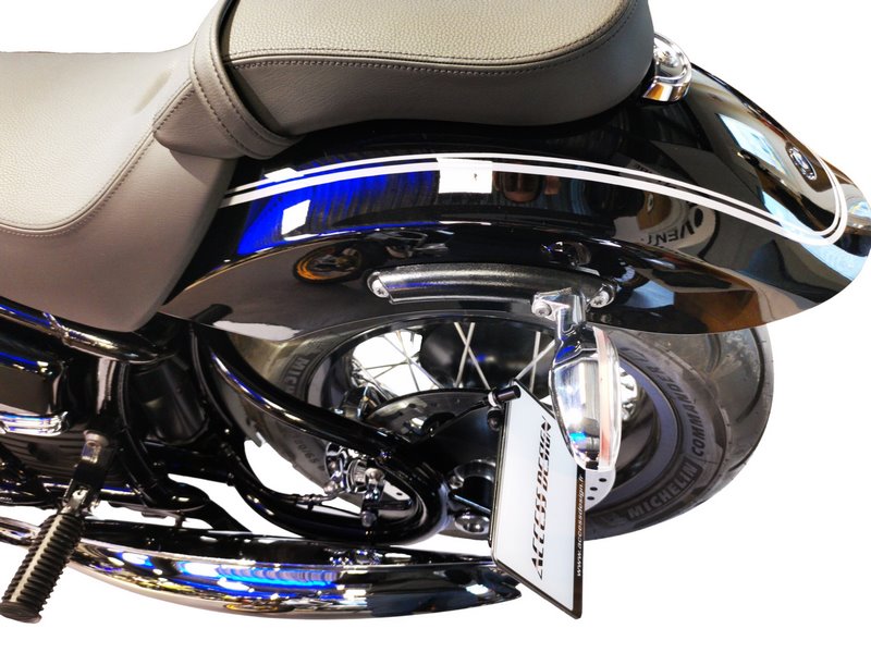 Fastening Brake Light And Original Turn Signal