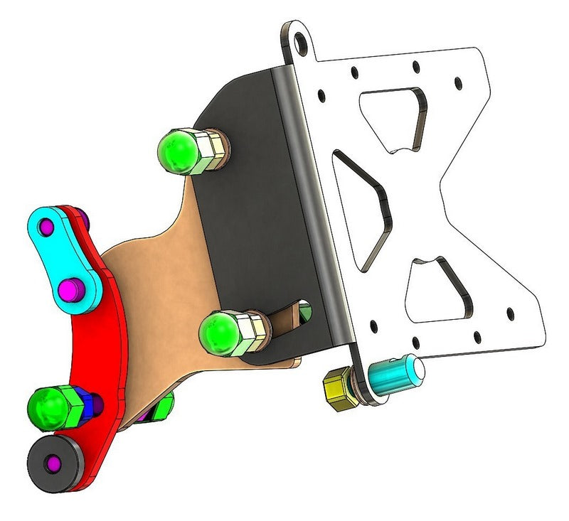 Side Mount License Plate Bracket