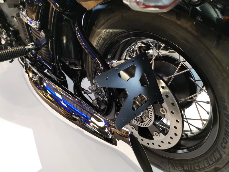 Side Mount License Plate Bracket