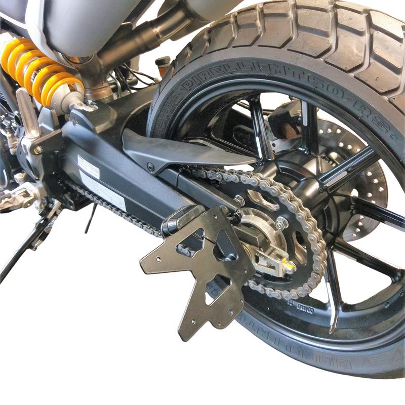 Side Mount License Plate Bracket