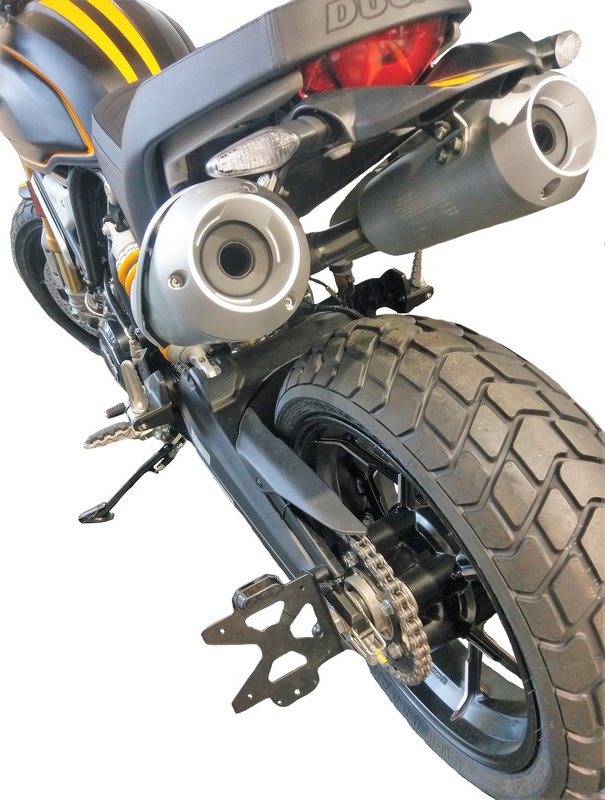 Side Mount License Plate Bracket