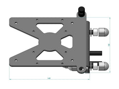 Side Mount License Plate Bracket