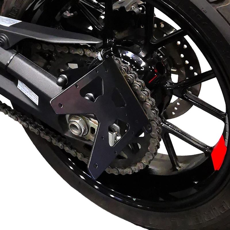 Side Mount License Plate Bracket