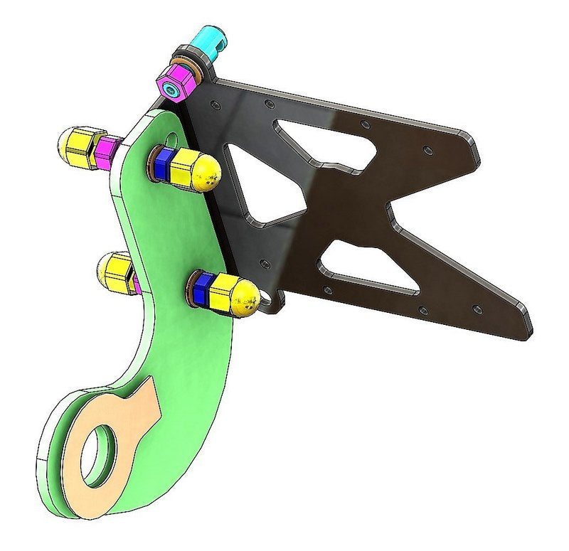 Side Mount License Plate Bracket