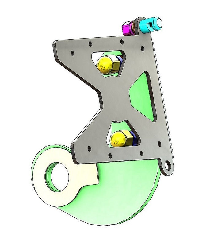 Side Mount License Plate Bracket