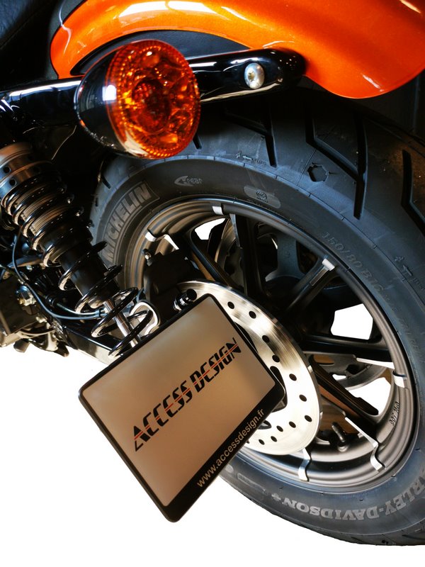 Side Mount License Plate Bracket