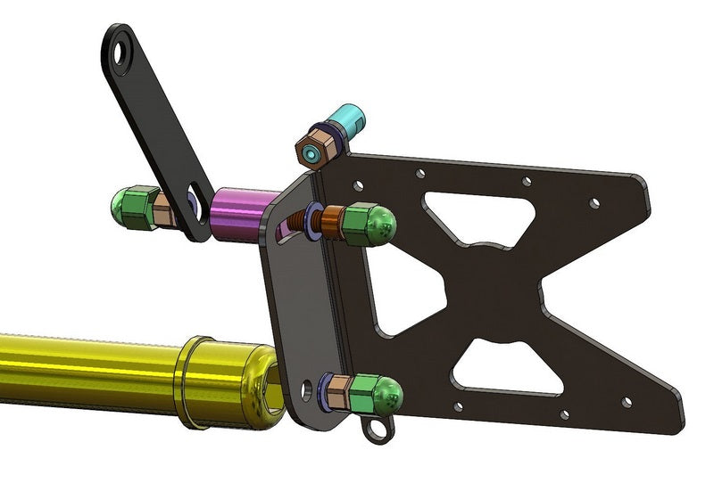 Side Mount License Plate Bracket