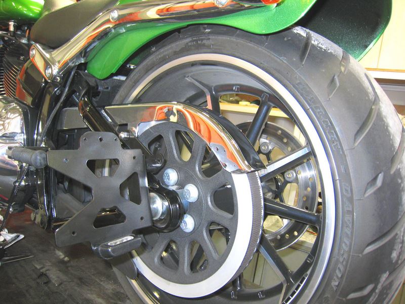 Side Mount License Plate Bracket