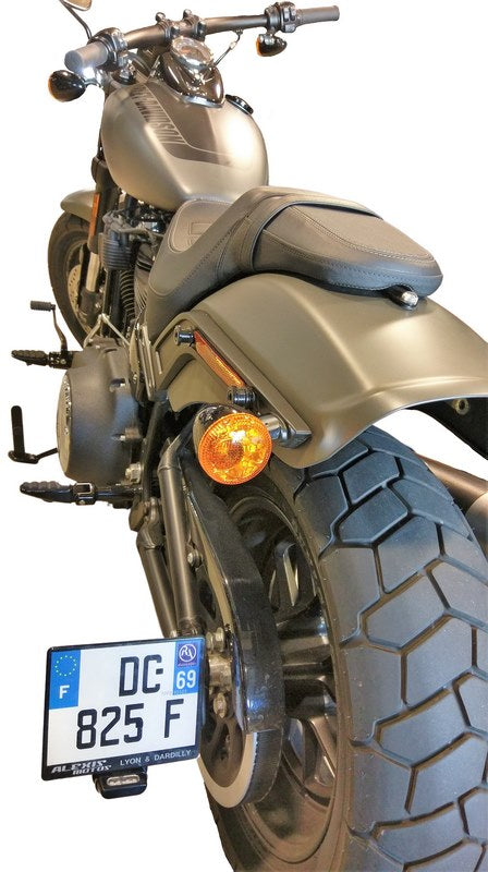 Side Mount License Plate Bracket