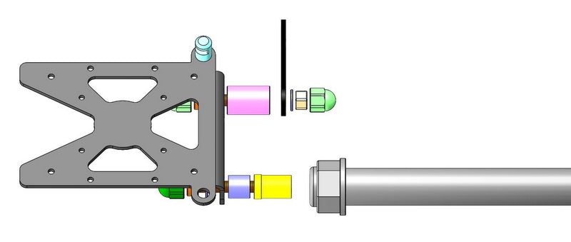 Side Mount License Plate Bracket