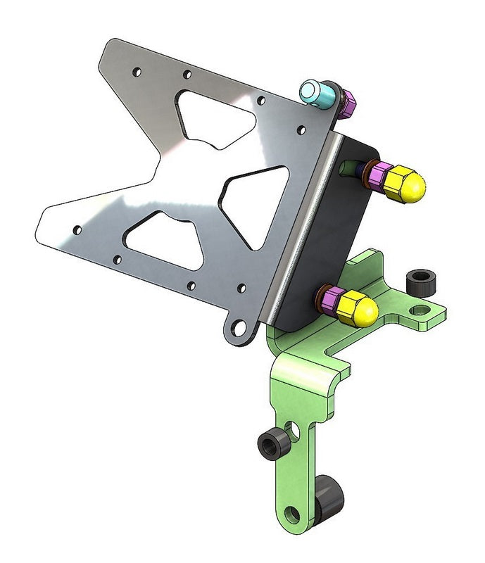 Side Mount License Plate Bracket