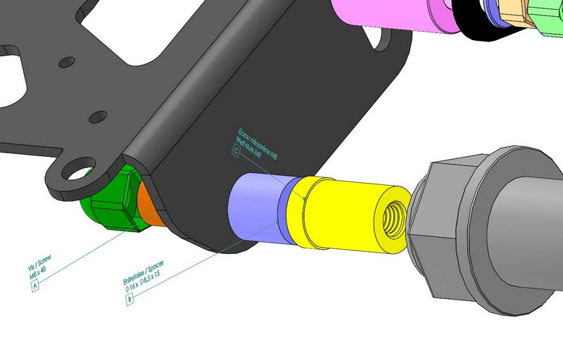 Side Mount License Plate Bracket