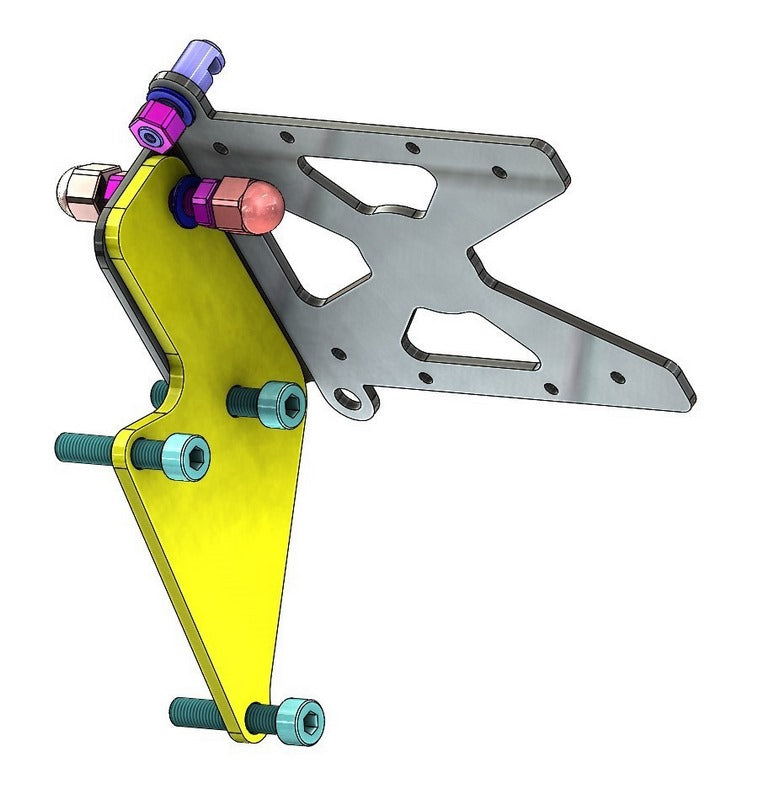 Side Mount License Plate Bracket