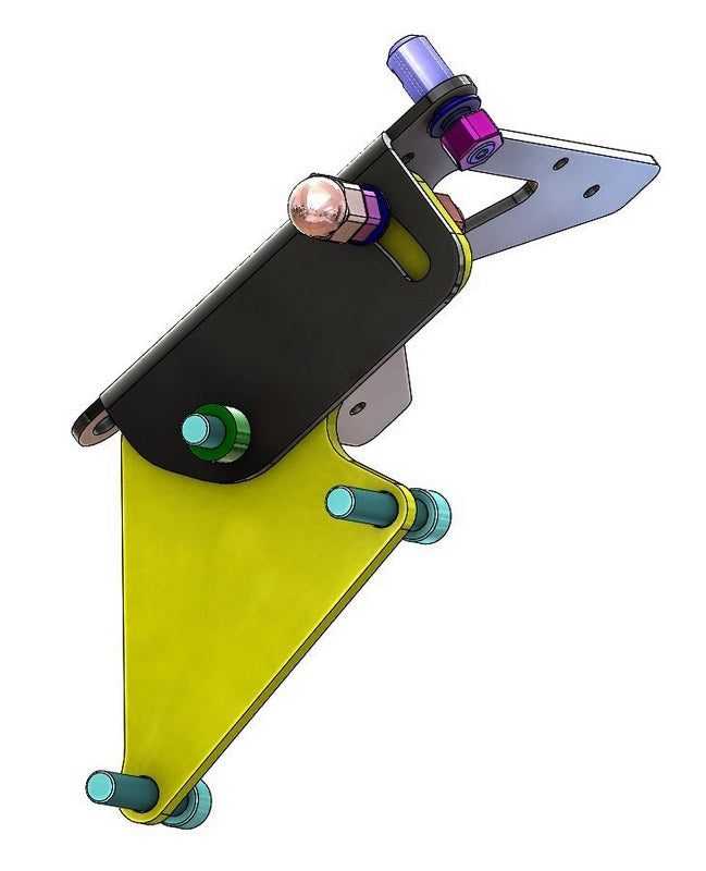 Side Mount License Plate Bracket