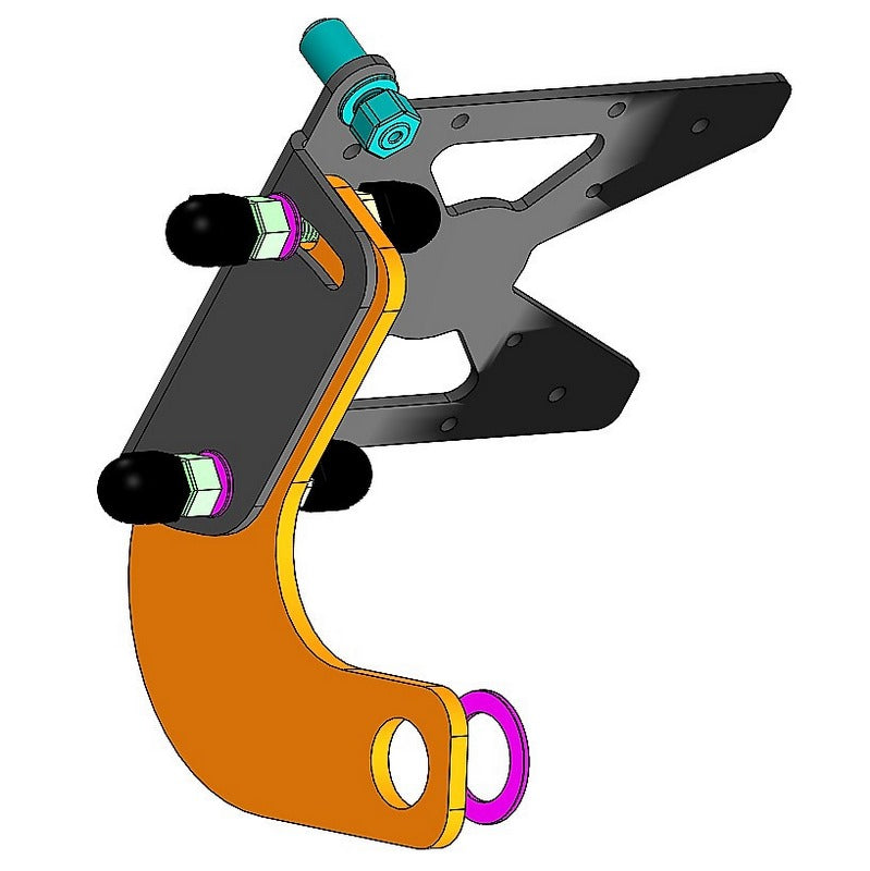 Side Mount License Plate Bracket