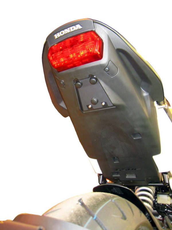 License Plate Holder And Mudguard