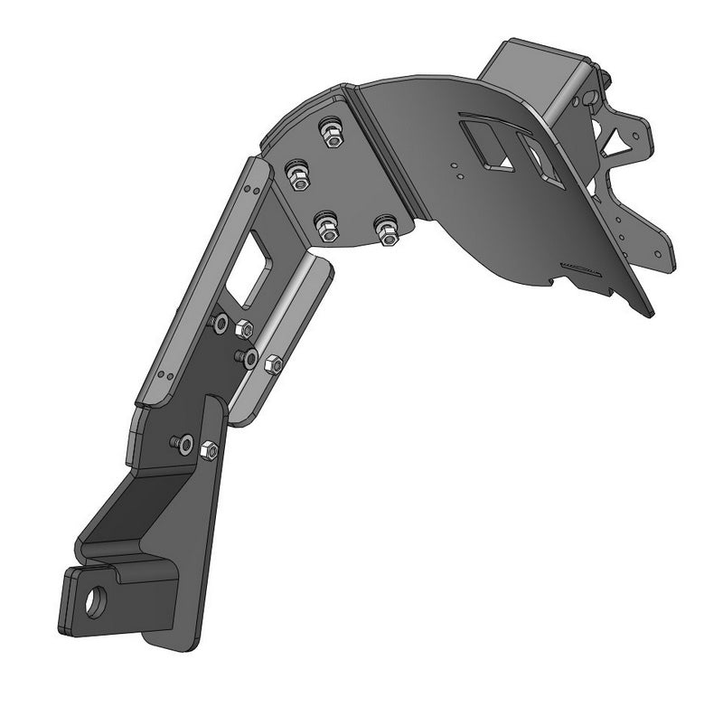 License Plate Holder And Mudguard