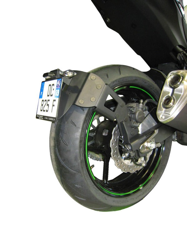 License Plate Holder And Mudguard