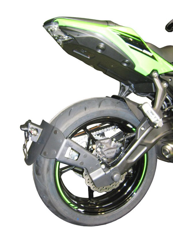 License Plate Holder And Mudguard