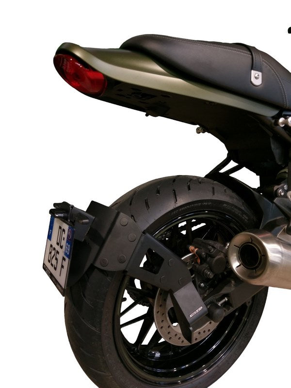 License Plate Holder And Mudguard
