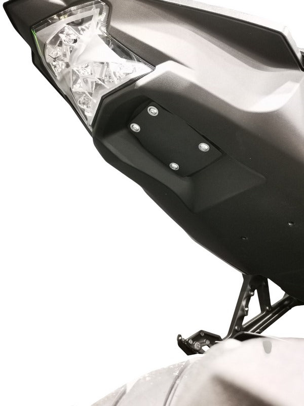 License Plate Holder And Mudguard