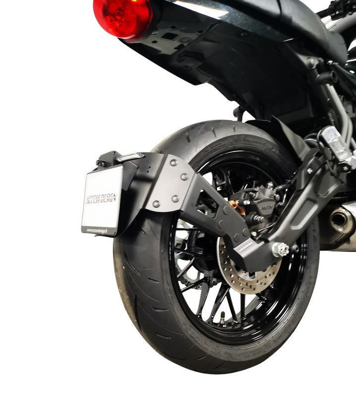 License Plate Holder And Mudguard