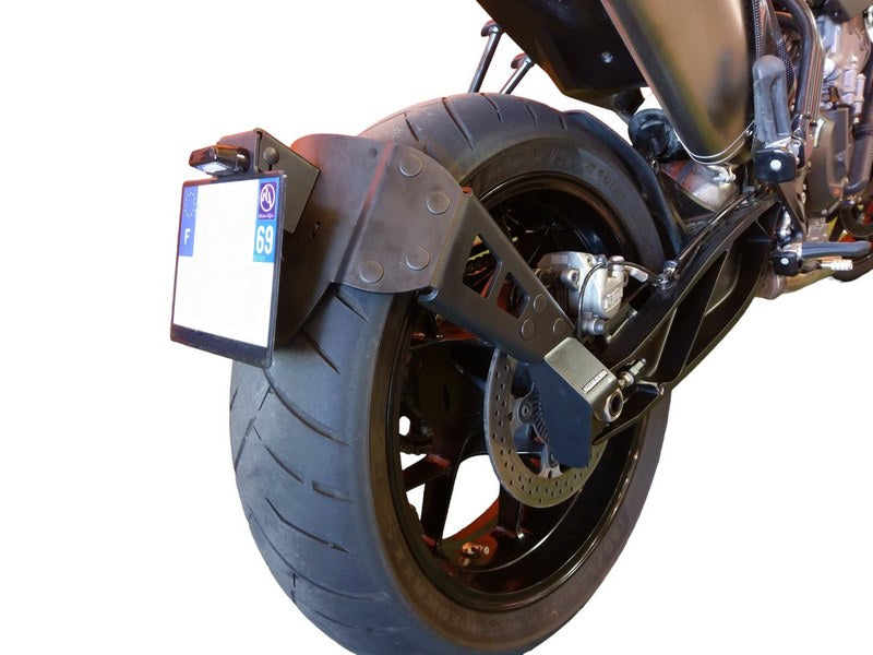 License Plate Holder And Mudguard