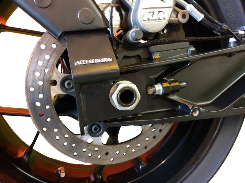 License Plate Holder And Mudguard