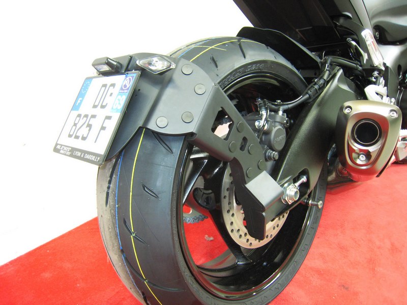 License Plate Holder And Mudguard